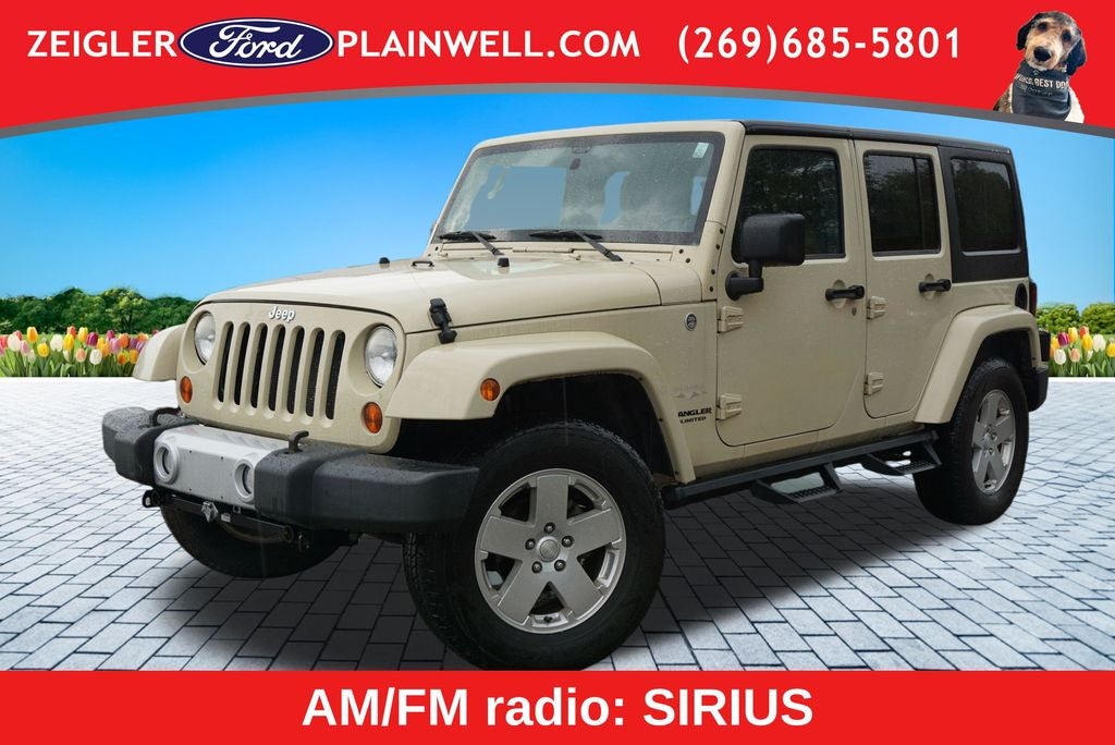 2011 Jeep Wrangler Unlimited Sahara 4X4 HARD TOP V6 HEATED LEATHER