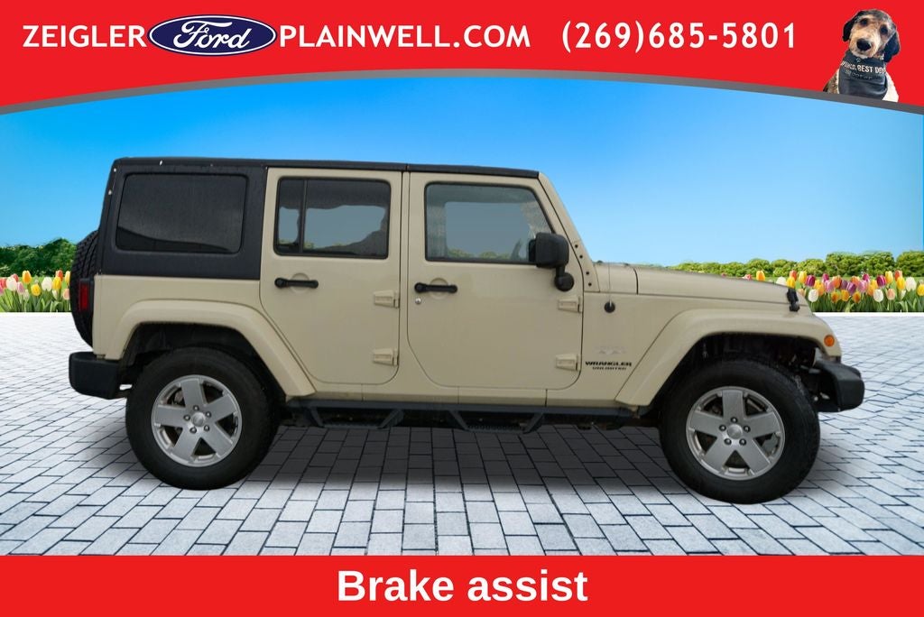 2011 Jeep Wrangler Unlimited Sahara 4X4 HARD TOP V6 HEATED LEATHER