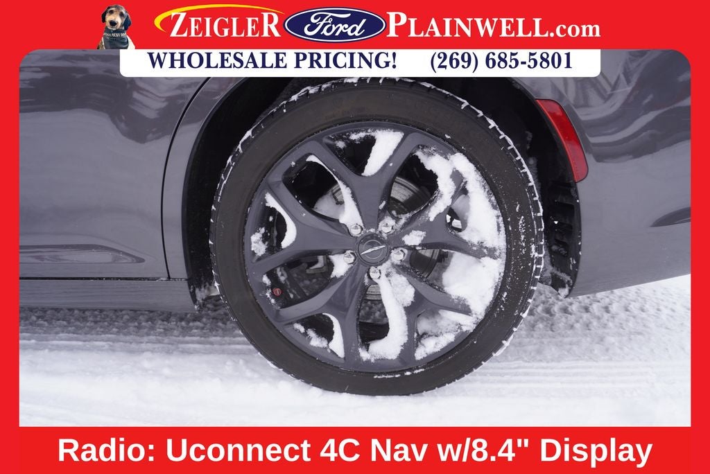 2021 Chrysler 300 S Panoramic Moonroof Navigation Heated Leather Rear