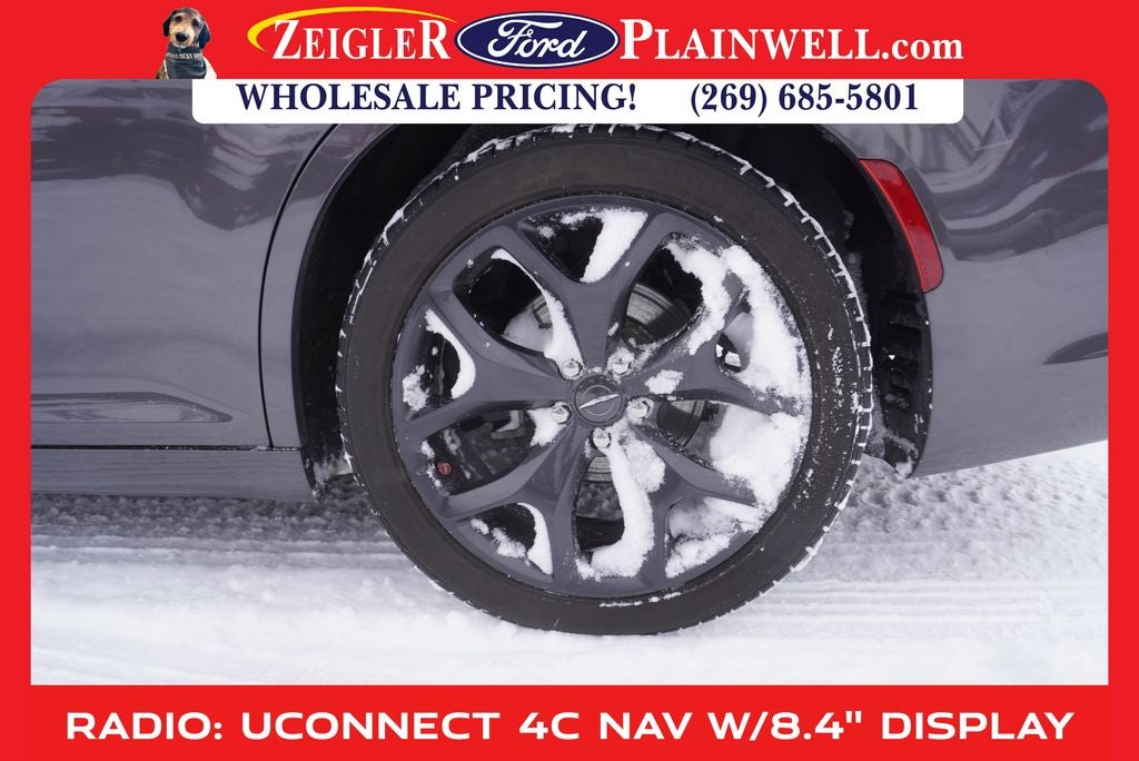 2021 Chrysler 300 S Panoramic Moonroof Navigation Heated Leather Rear