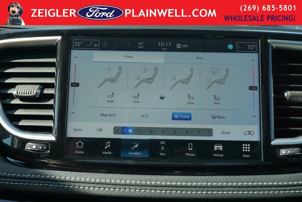 2024 Chrysler Pacifica Limited Power Moonroof Leather Rear Cameta Power Slider Do