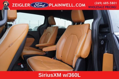 2021 Chrysler Pacifica Pinnacle Awd Panoramic Roofs Heated Leather DVDs Nav