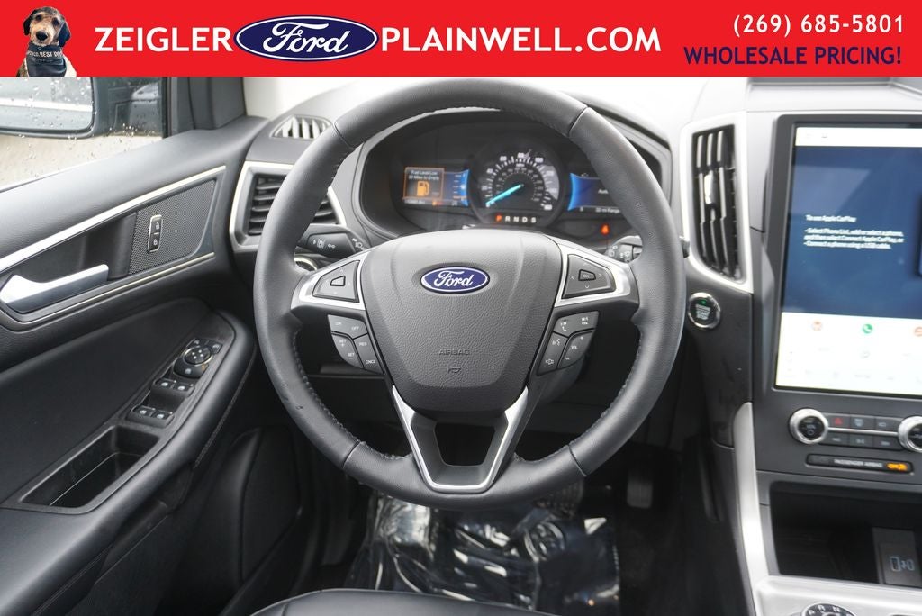 2024 Ford Edge SEL AWD Panoramic Vista Roof Heated Leather & Steering