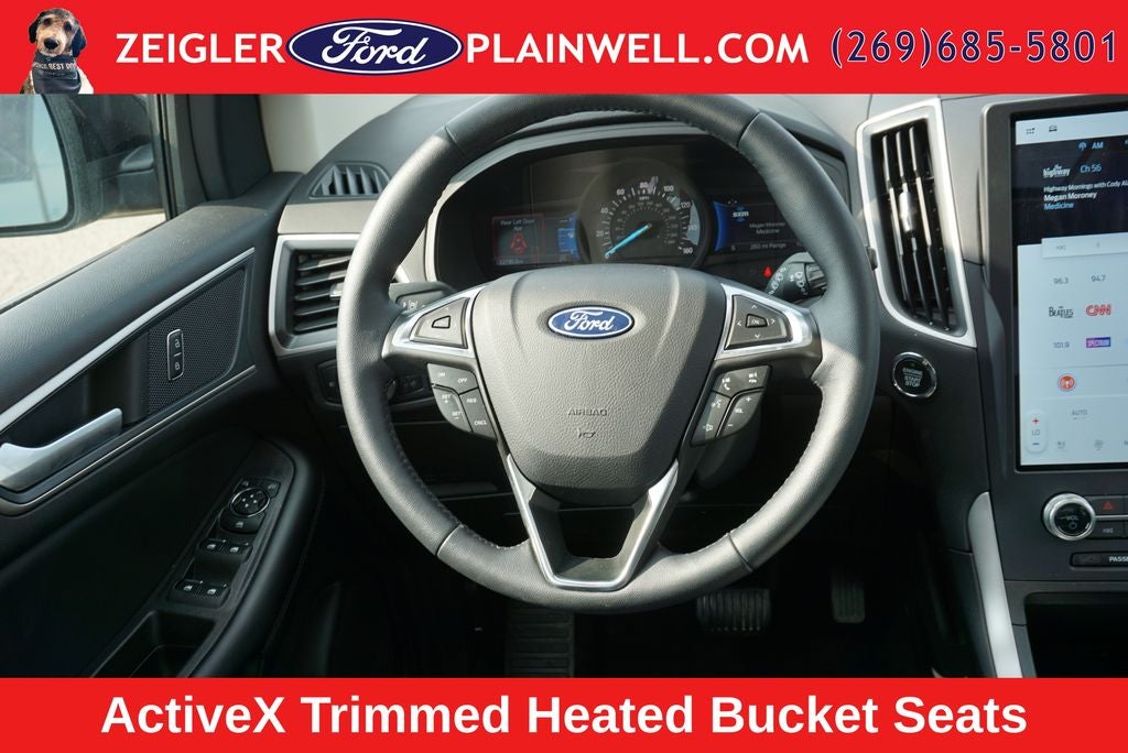 2024 Ford Edge SEL AWD Panoramic Roof Heared Leather Rear Camera