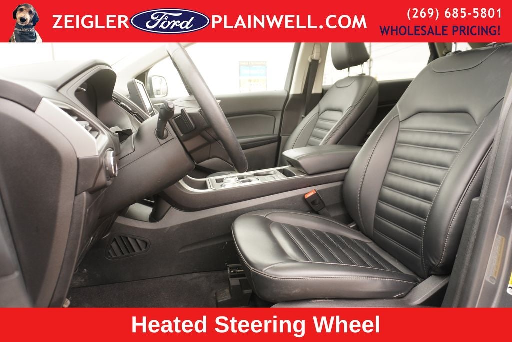 2024 Ford Edge SEL AWD Panoramic Vista Roof Heated Leather & Steering
