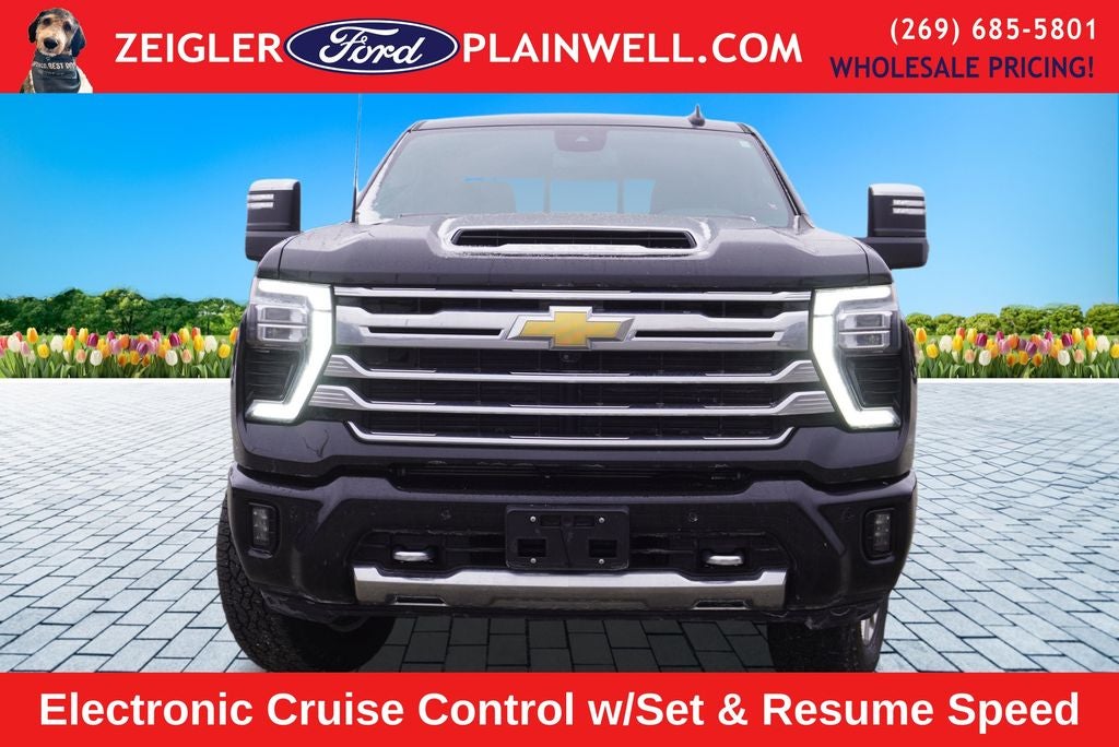 2024 Chevrolet Silverado 2500HD High Country Crew Cab 4x4 Duramax Turbo Diesel Leather Nav Moon