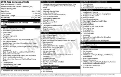 2023 Jeep Compass Latitude