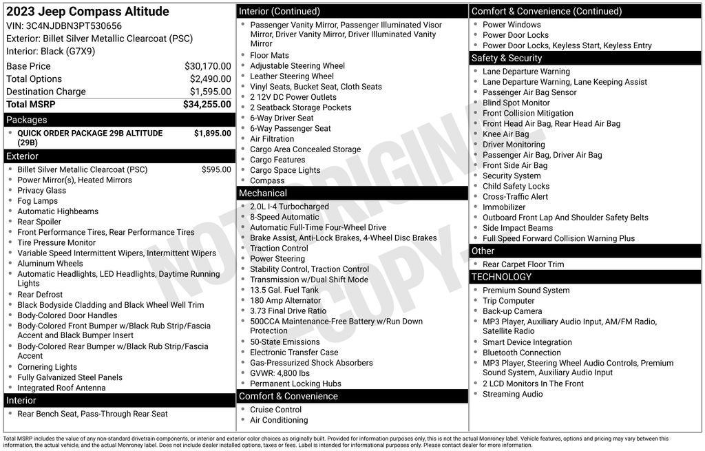 2023 Jeep Compass Latitude