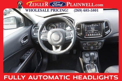 2021 Jeep Compass Limited 4x4 Leather Power Moonroof