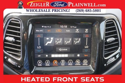 2021 Jeep Compass Limited 4x4 Leather Power Moonroof