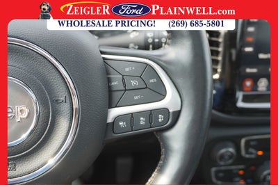 2021 Jeep Compass Limited 4x4 Leather Power Moonroof