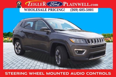 2021 Jeep Compass Limited 4x4 Leather Power Moonroof