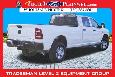 2024 RAM 3500 Tradesman CREW CAB 4X4 LONGBOX 6.7 L CUMMINGS TURBO DIESEL N