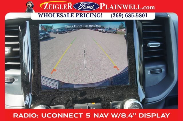 2024 RAM 3500 Tradesman CREW CAB 4X4 NAVIGATION 6.7 TURBO DIESEL REAR CAME