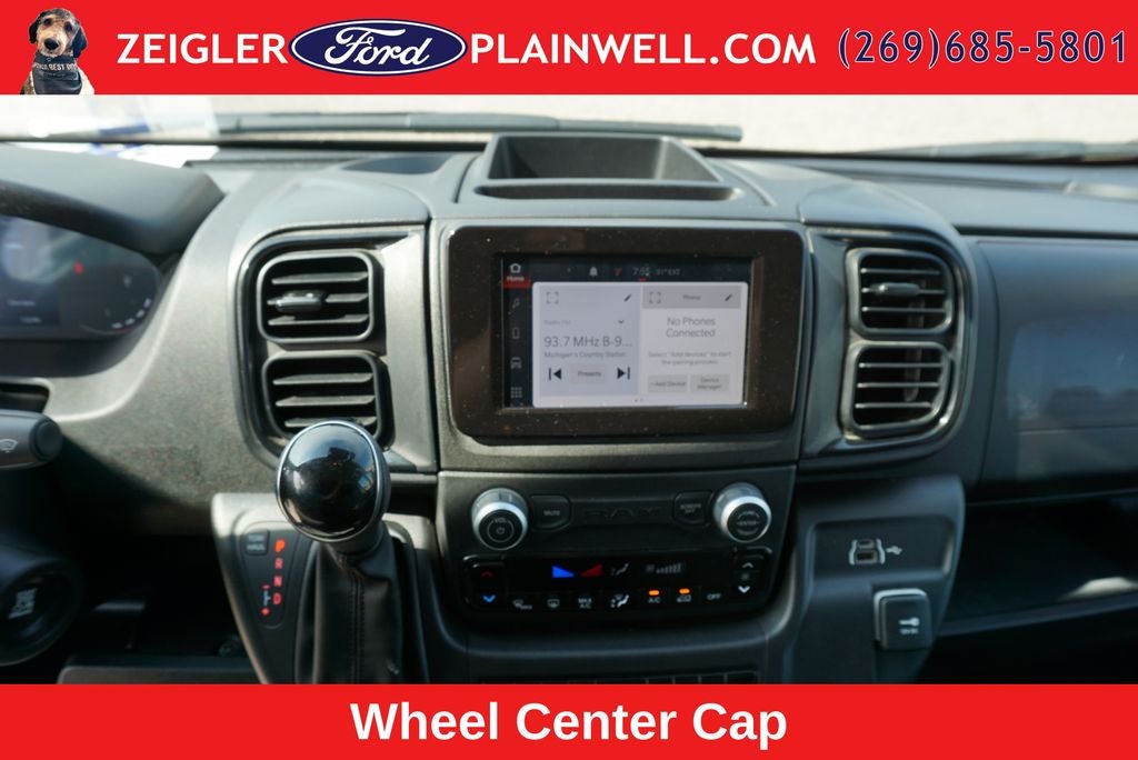 2025 RAM ProMaster 2500 Base CARGO WORK VAN 136" WB LOW ROOF REAR CAMERA