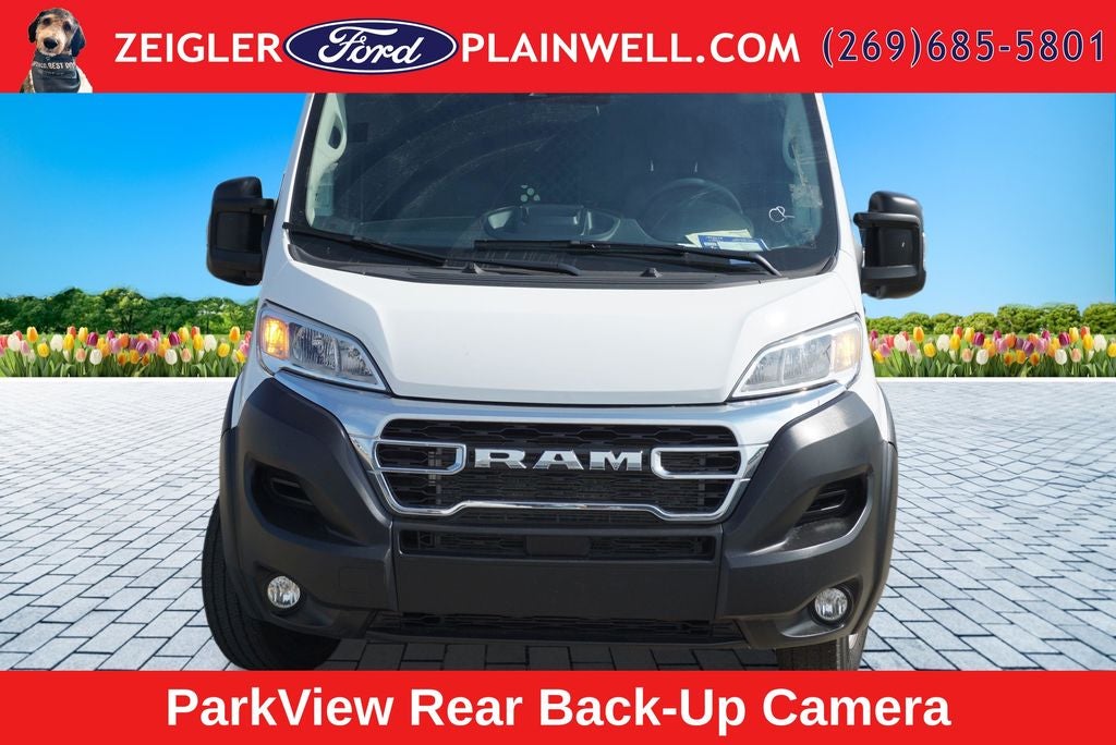 2025 RAM ProMaster 2500 Base CARGO WORK VAN 136" WB LOW ROOF REAR CAMERA