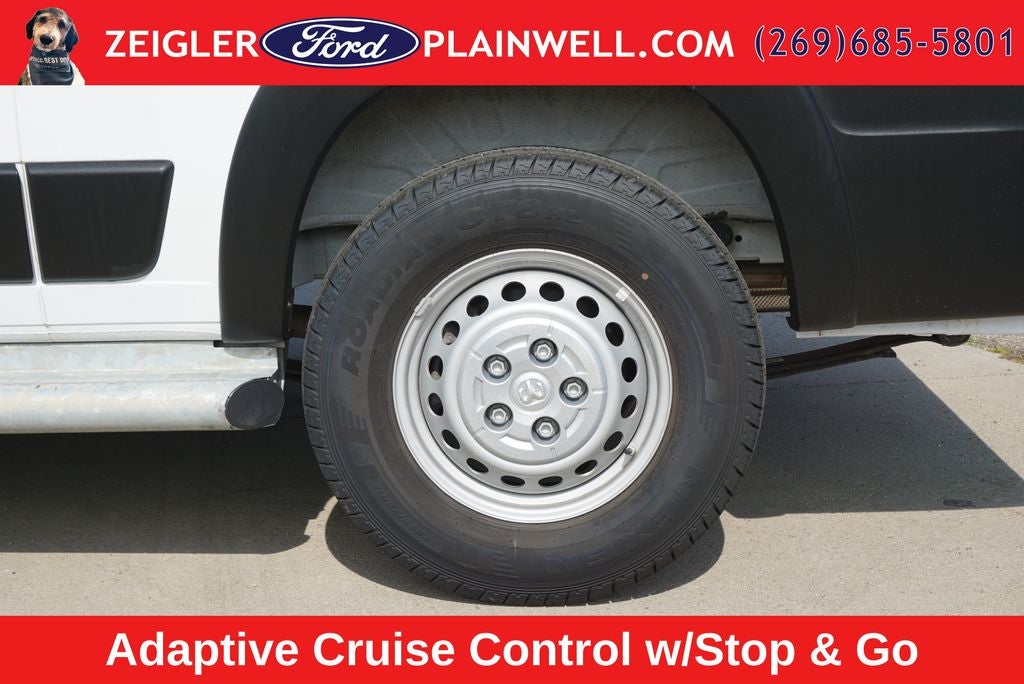 2025 RAM ProMaster 2500 Base CARGO WORK VAN 136" WB LOW ROOF REAR CAMERA
