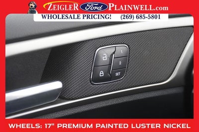 2017 Ford Fusion Energi SE Luxury Hybrid Leather Rear Camera Power Seat Sync