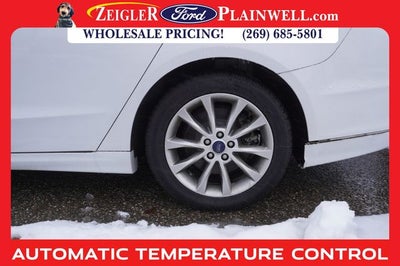 2017 Ford Fusion Energi SE Luxury Hybrid Leather Rear Camera Power Seat Sync