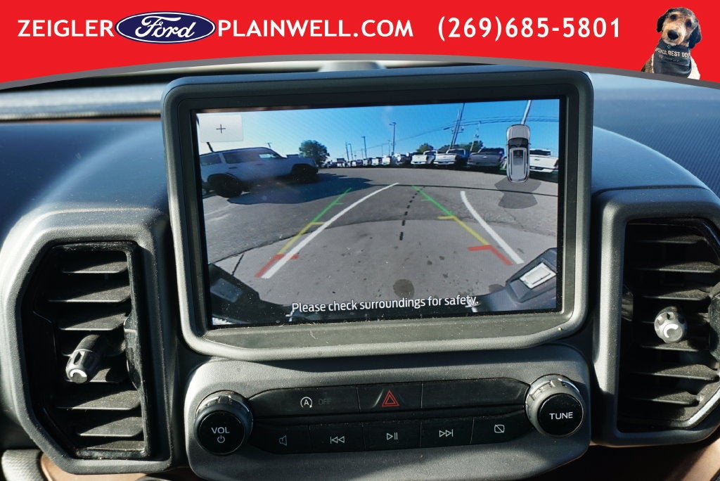 2023 Ford Bronco Sport Outer Banks Leather 4x4 Painted Blk Roof Rear Camera