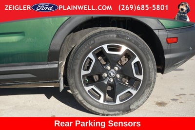 2023 Ford Bronco Sport Outer Banks Leather 4x4 Painted Blk Roof Rear Camera