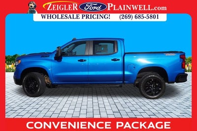 2023 Chevrolet Silverado 1500 LT Trail Boss Z71 OFF ROAD CREW CAB 4x4 Black Edition EcoTec3 5.