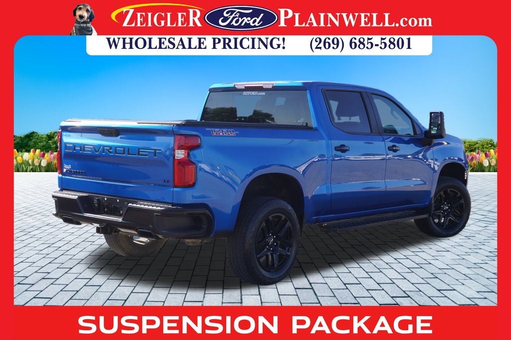 2023 Chevrolet Silverado 1500 LT Trail Boss Z71 OFF ROAD CREW CAB 4x4 Black Edition EcoTec3 5.