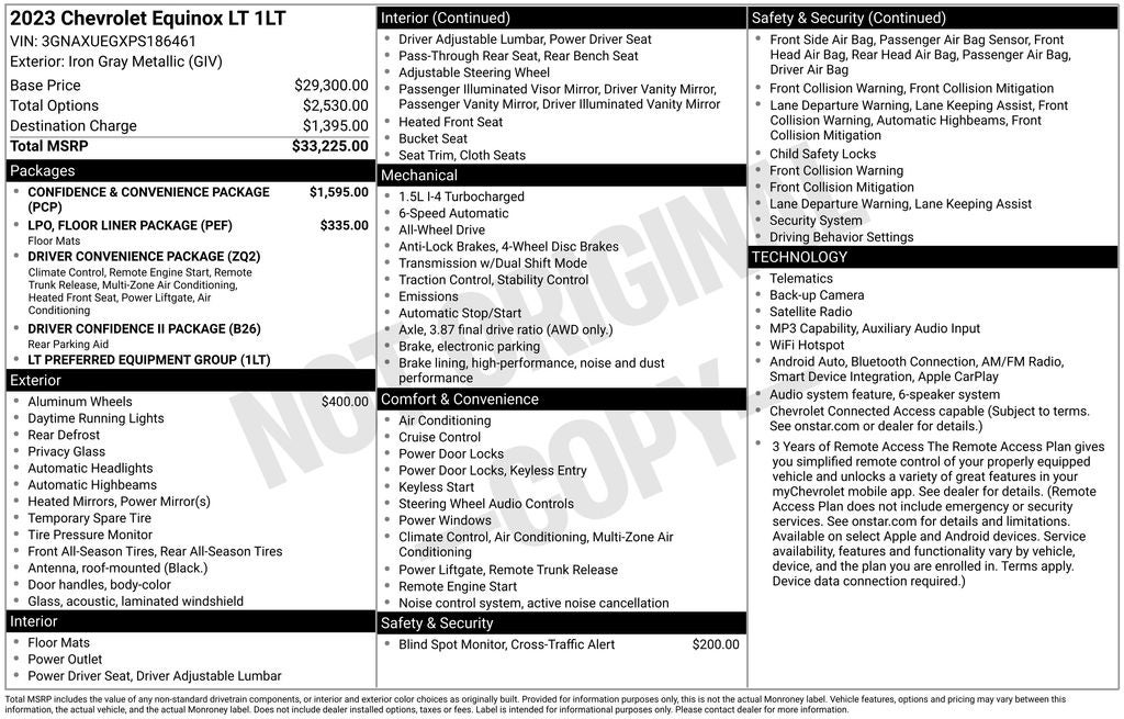 2023 Chevrolet Equinox LT