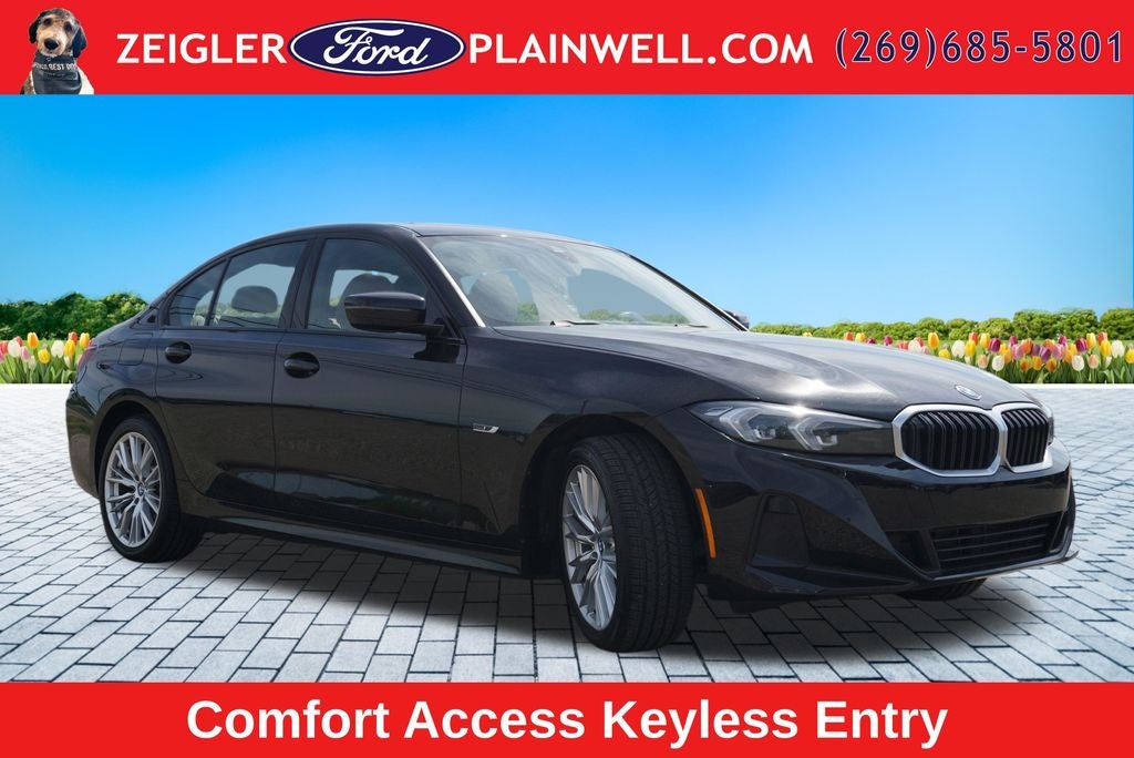 2023 BMW 3 Series 330e xDrive Hybrid AWD Navigation Leather Power Moonroof Rear