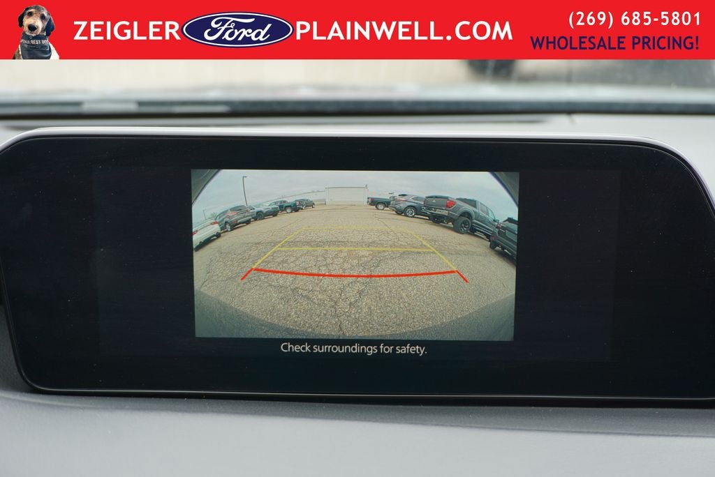 2024 Mazda Mazda3 2.5 S Carbon Edition AWD Moonroof Heated Red Leather Seats 18" Black Wh