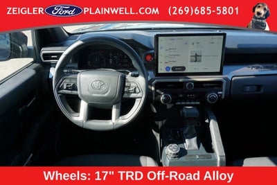 2025 Toyota Tacoma TRD Off-Road TRD OFF ROAD PKG 4x4 Adaptive Cruise Lane Departur