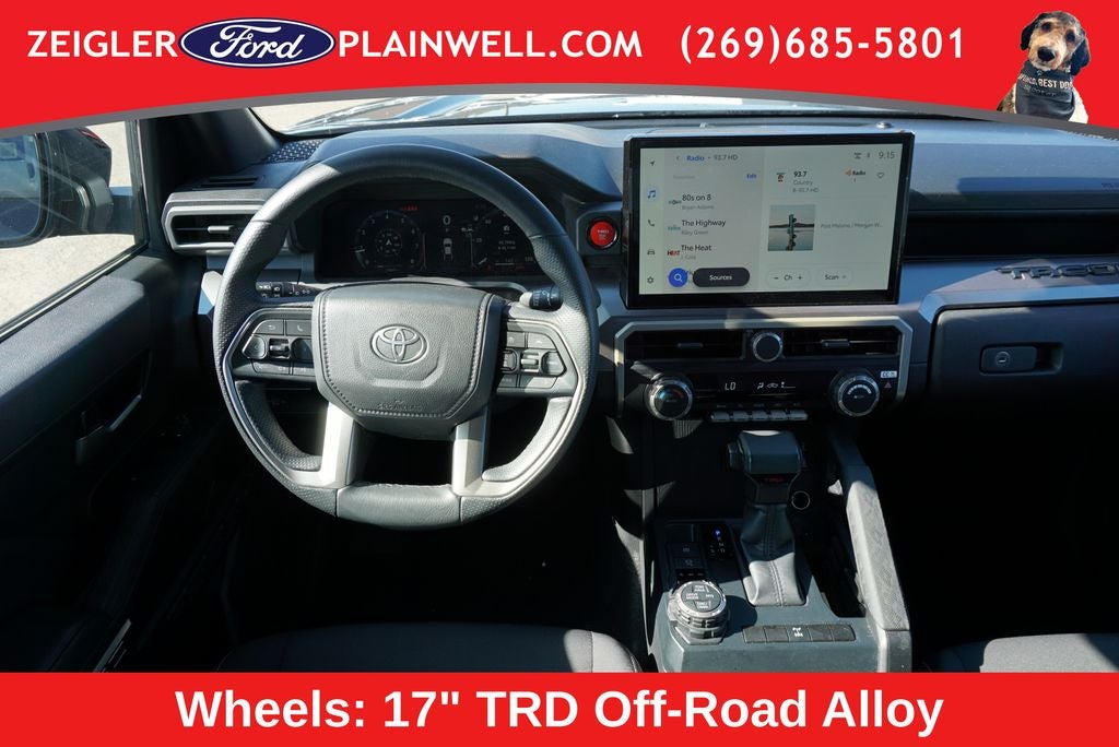 2025 Toyota Tacoma TRD Off-Road TRD OFF ROAD PKG 4x4 Adaptive Cruise Lane Departur