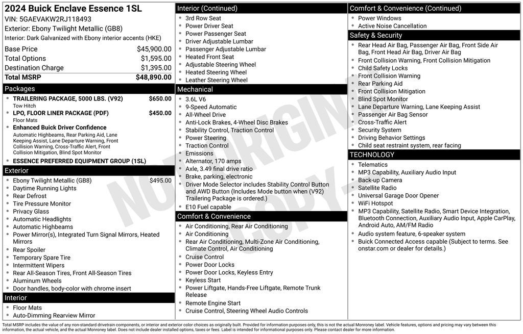 2024 Buick Enclave Essence