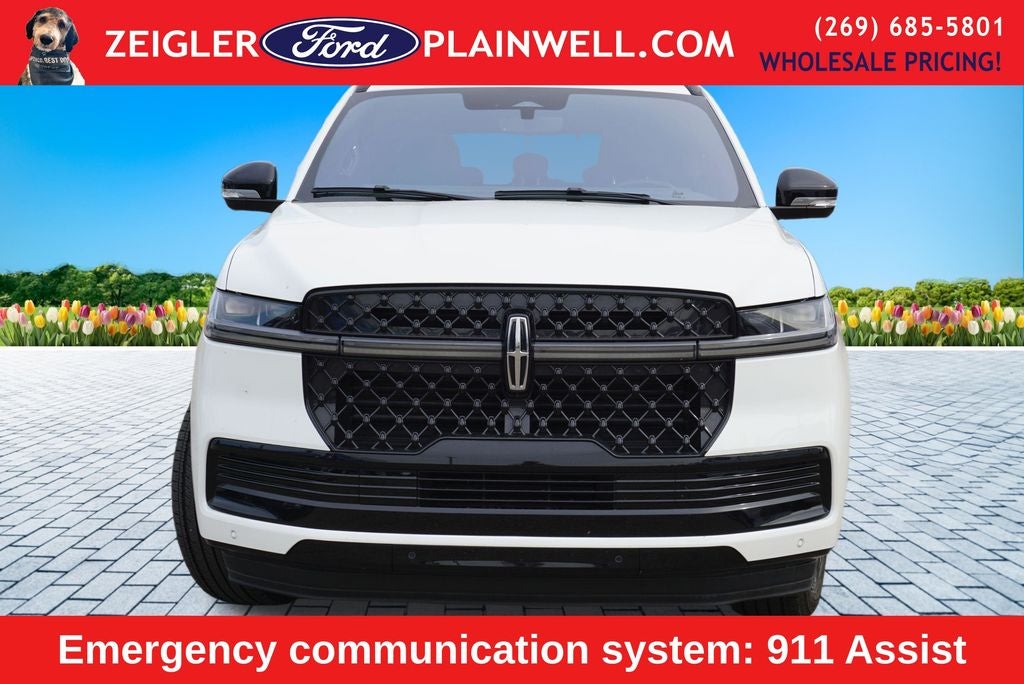 2025 Lincoln Navigator Reserve JET APPEARANCE PKG POWER DEPLOYABLE BOARDS NAV BLU