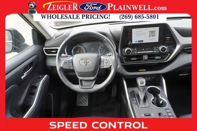 2023 Toyota Highlander Hybrid XLE 4x4 Power Moonroof Blis Rear Camera 3rd Row P Lift