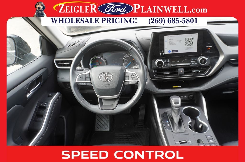 2023 Toyota Highlander Hybrid XLE 4x4 Power Moonroof Blis Rear Camera 3rd Row P Lift