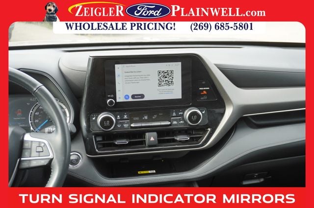 2023 Toyota Highlander Hybrid XLE 4x4 Power Moonroof Blis Rear Camera 3rd Row P Lift