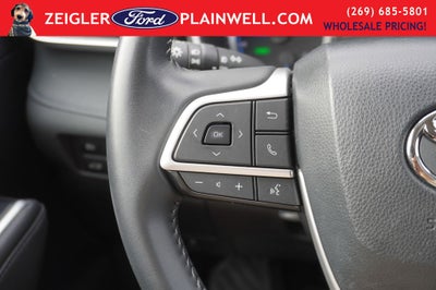 2023 Toyota Highlander Hybrid XLE 4x4 Power Moonroof Blis Rear Camera 3rd Row P Lift