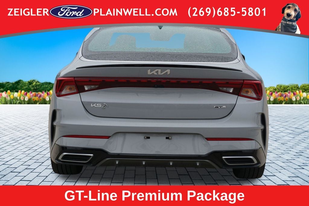 2023 Kia K5 GT-Line AWD GT LINE PREMIUM PKG PANOROOF RED LEATHER