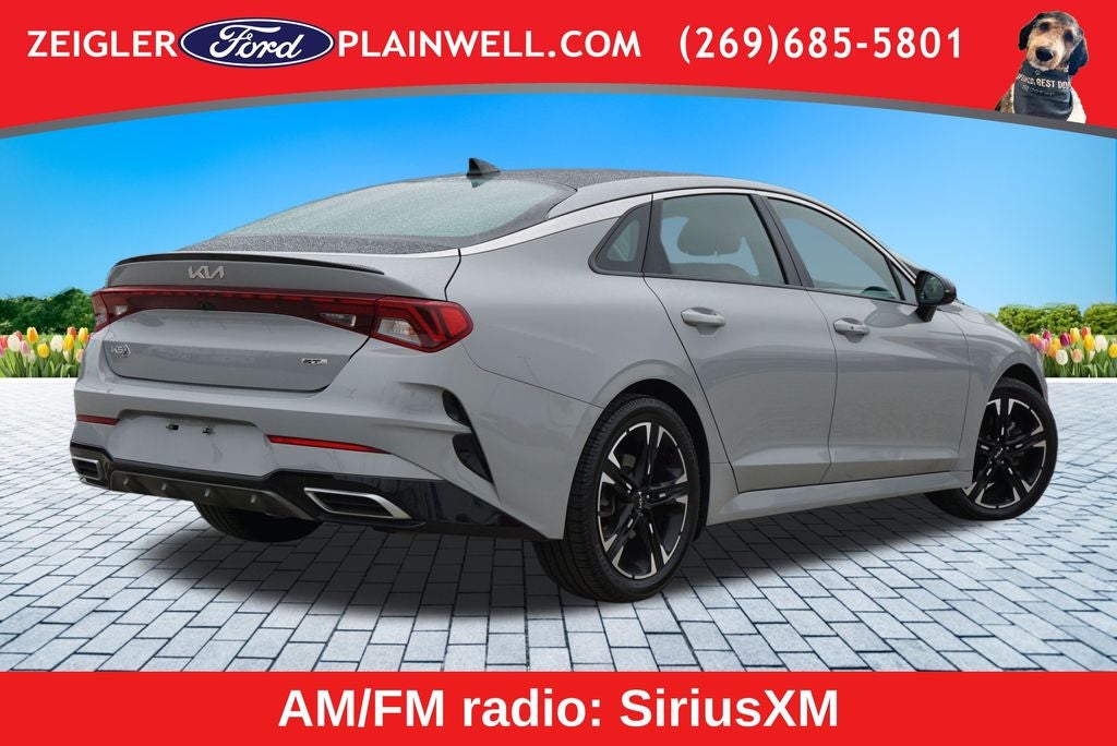 2023 Kia K5 GT-Line AWD GT LINE PREMIUM PKG PANOROOF RED LEATHER
