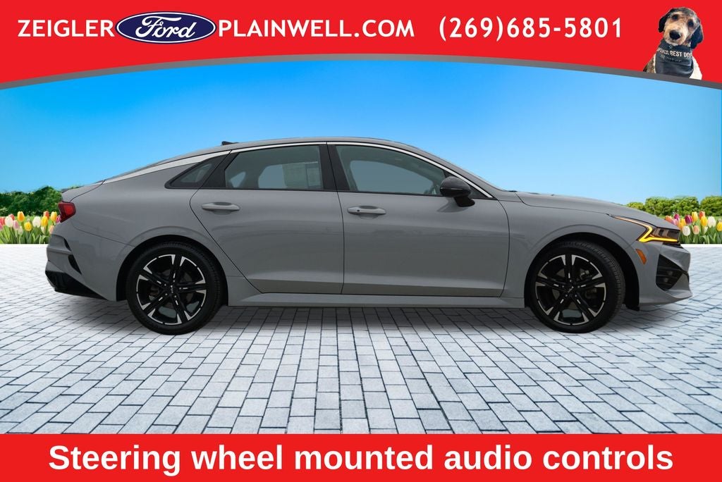 2023 Kia K5 GT-Line AWD GT LINE PREMIUM PKG PANOROOF RED LEATHER