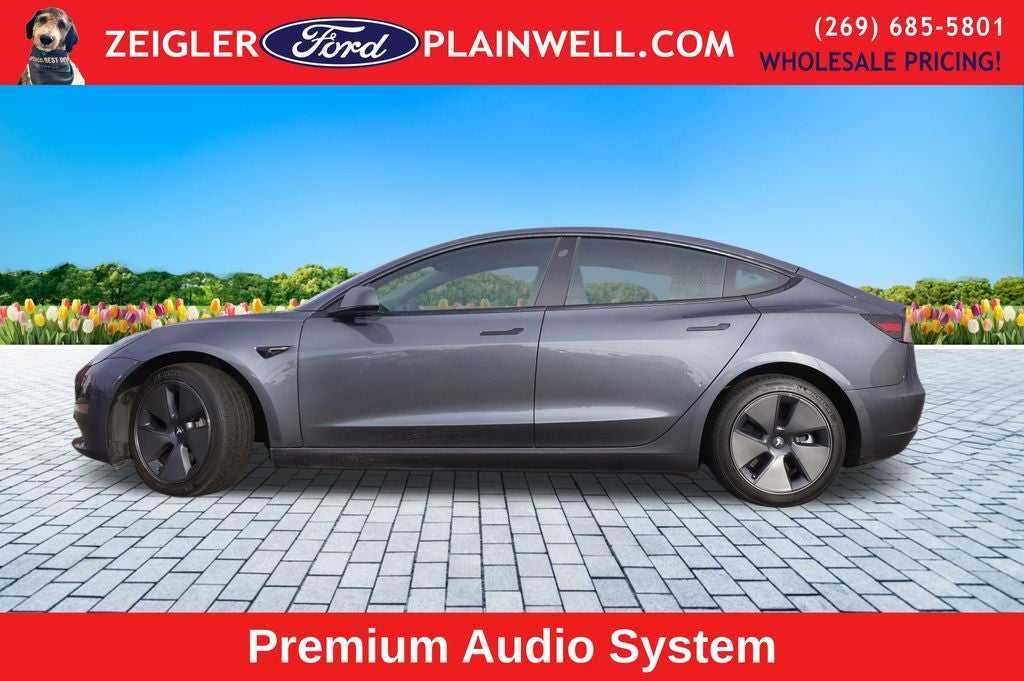 Used 2022 Tesla Model 3 Long Range with VIN 5YJ3E1EB6NF317532 for sale in Plainwell, MI