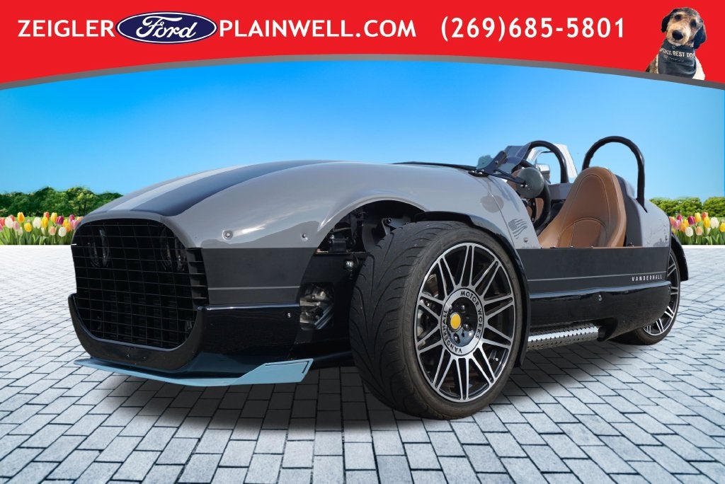 2022 Vanderhall leather 2 Door Convertible Leather Automatic Gront Wheel Drive — photo 1 of 16