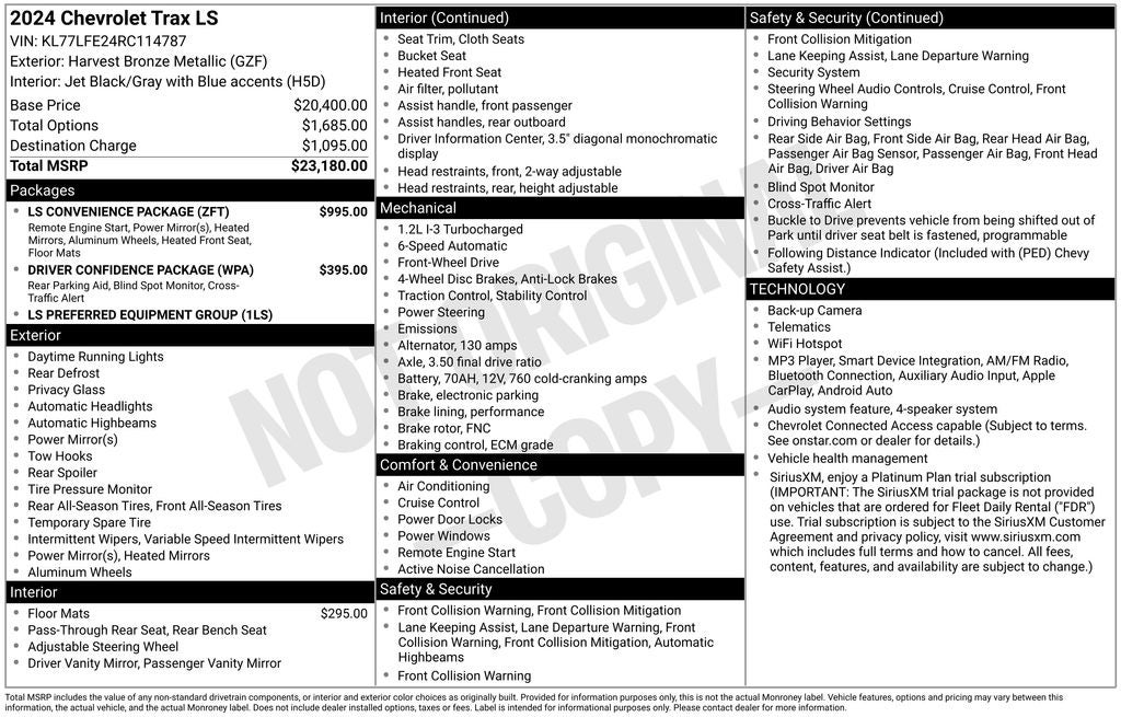 2024 Chevrolet Trax LS