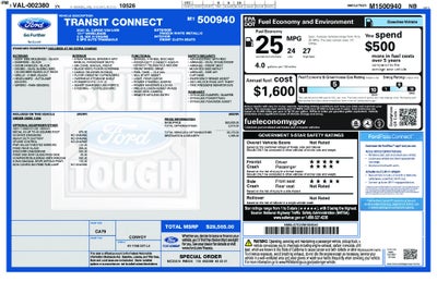 2021 Ford Transit Connect XL