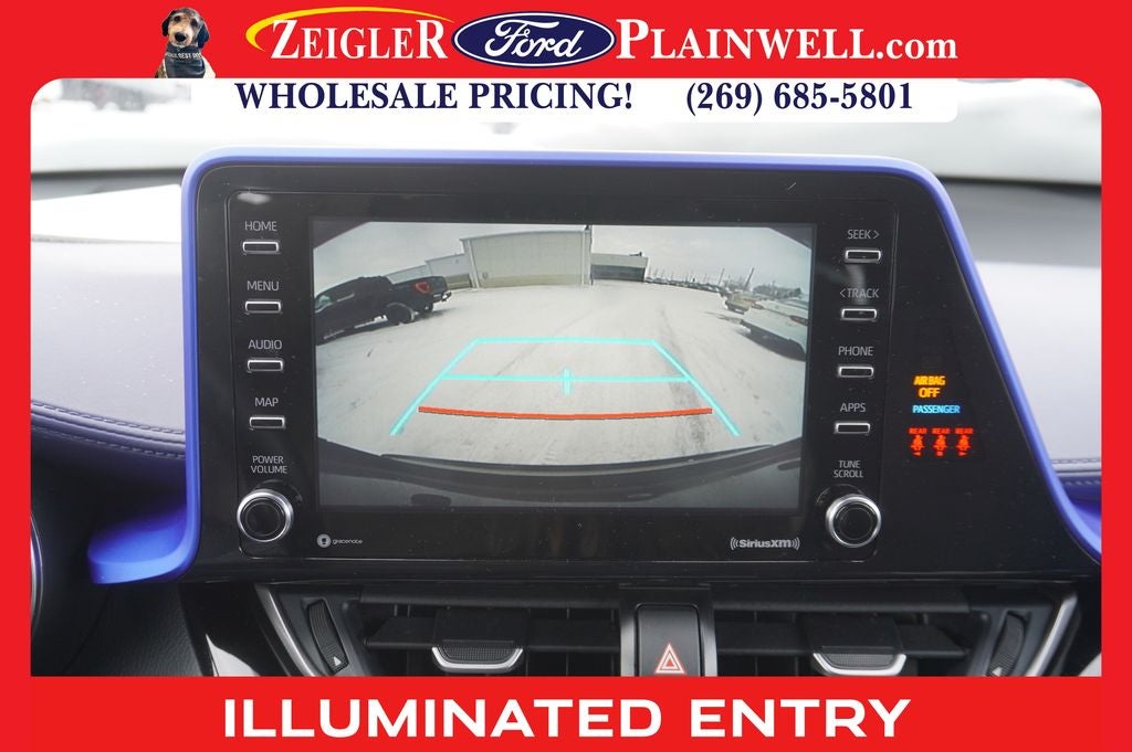 2022 Toyota C-HR XLE REAR CAMERA REAR SPOILER