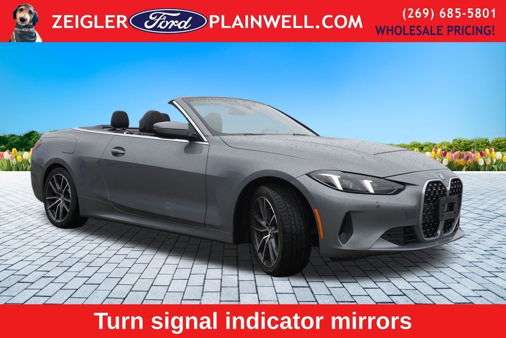 2025 BMW 4 Series 430i xDrive AWD CONVERTIBLE PREMIUM PKG NAVIGATION HEADS UP DI