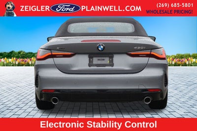2025 BMW 4 Series 430i xDrive AWD CONVERTIBLE PREMIUM PKG NAVIGATION HEADS UP DI