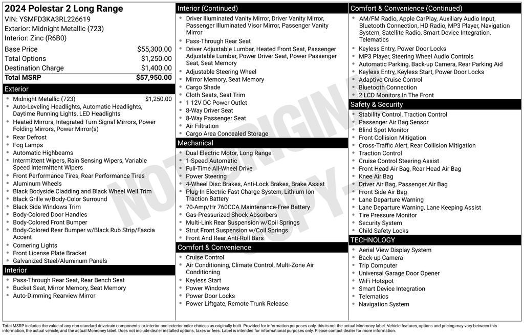 2024 Polestar 2 Long Range Dual Motor