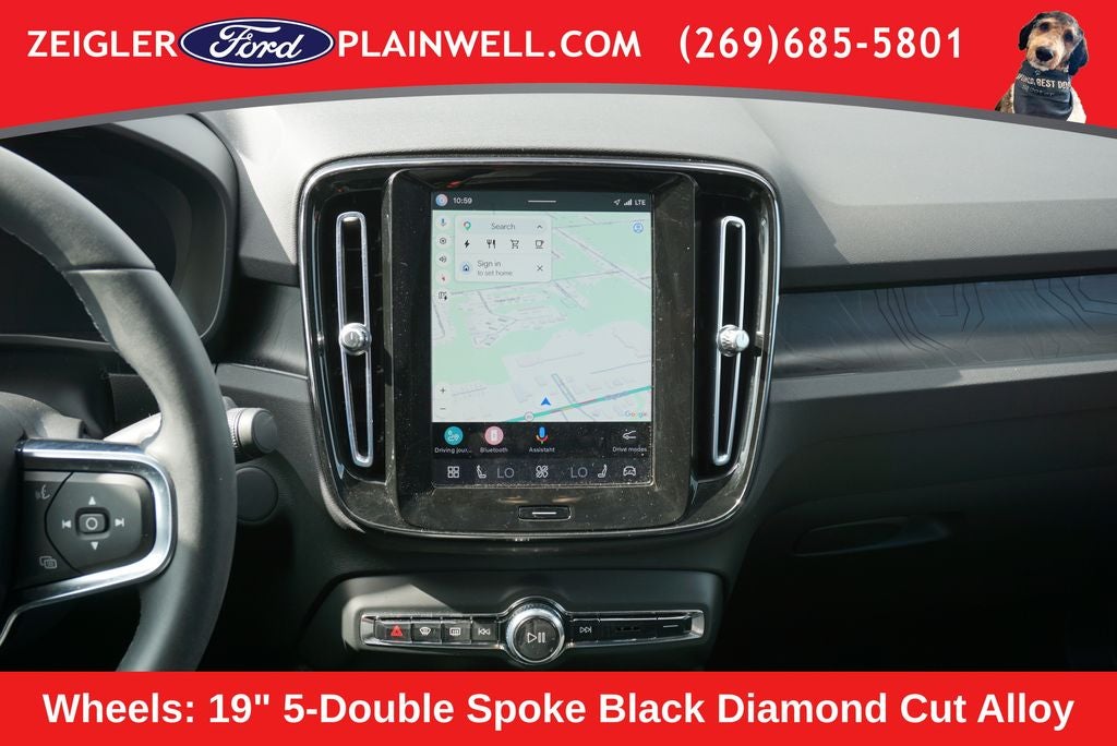 2023 Volvo C40 Recharge Pure Electric Twin Plus AWD PANORAMIC ROOF LEATHER 360 CAMERA